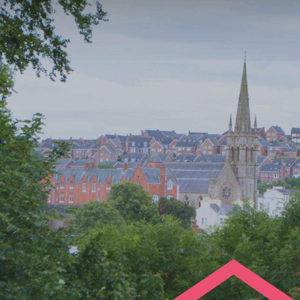 Behind the door of Saul Street, Downpatrick
